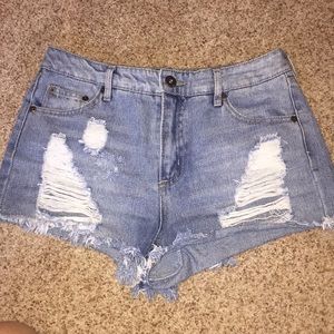 jean shorts